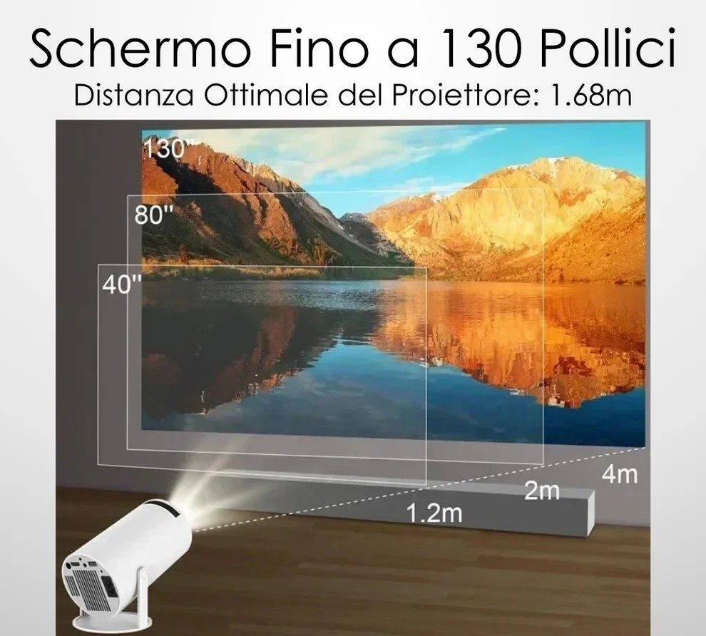 PROIETTORE SMART 4K
